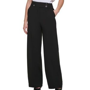 calvin klein wide leg pants